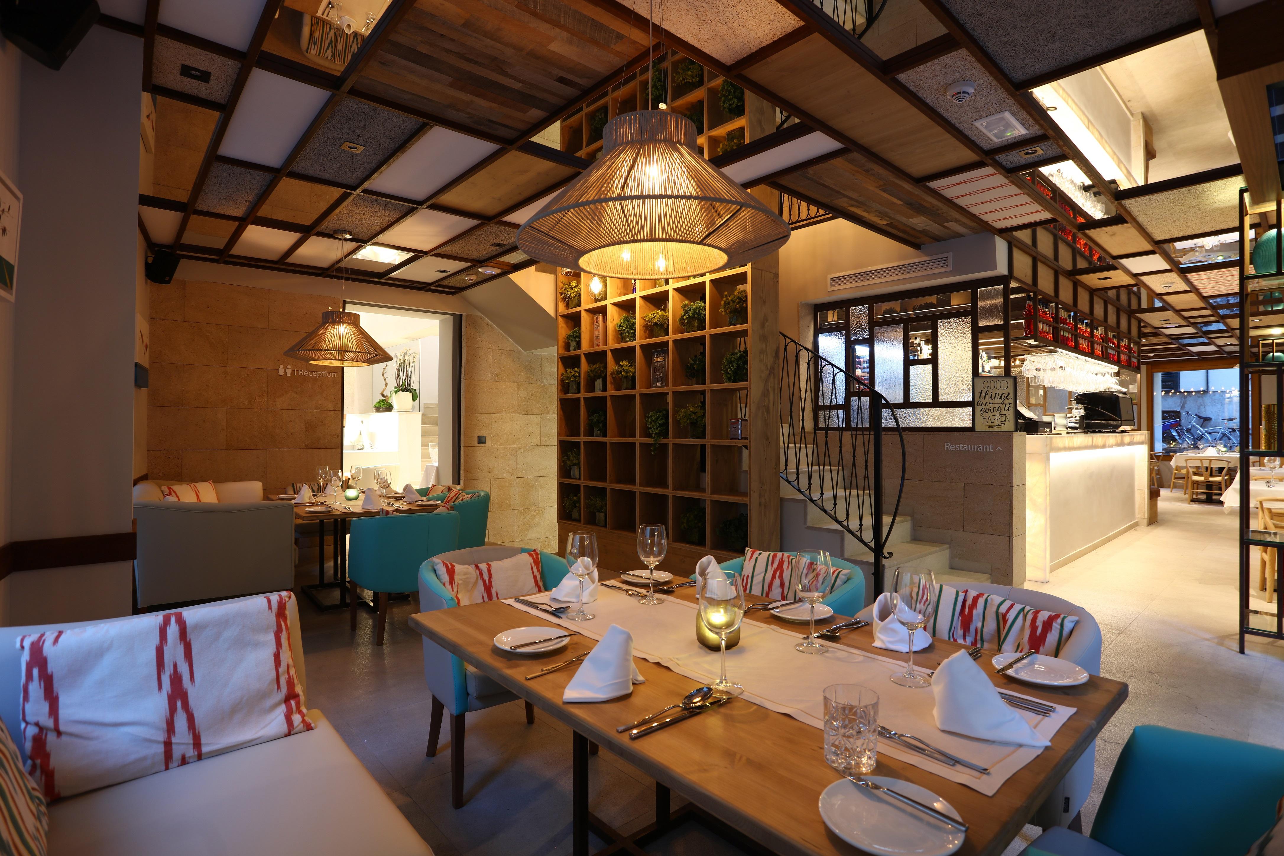 BO Hotel Palma Kültér fotó Interior of the restaurant